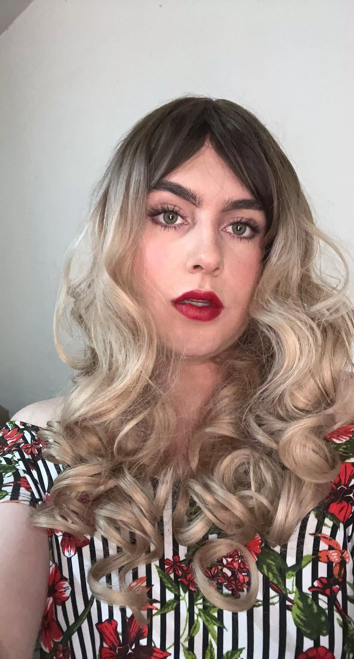 Wearing gfs clothes 🤫 🤐👠💄💋👗