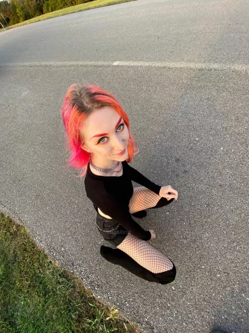 Wearing my knee high boots! I hope you like them 😉