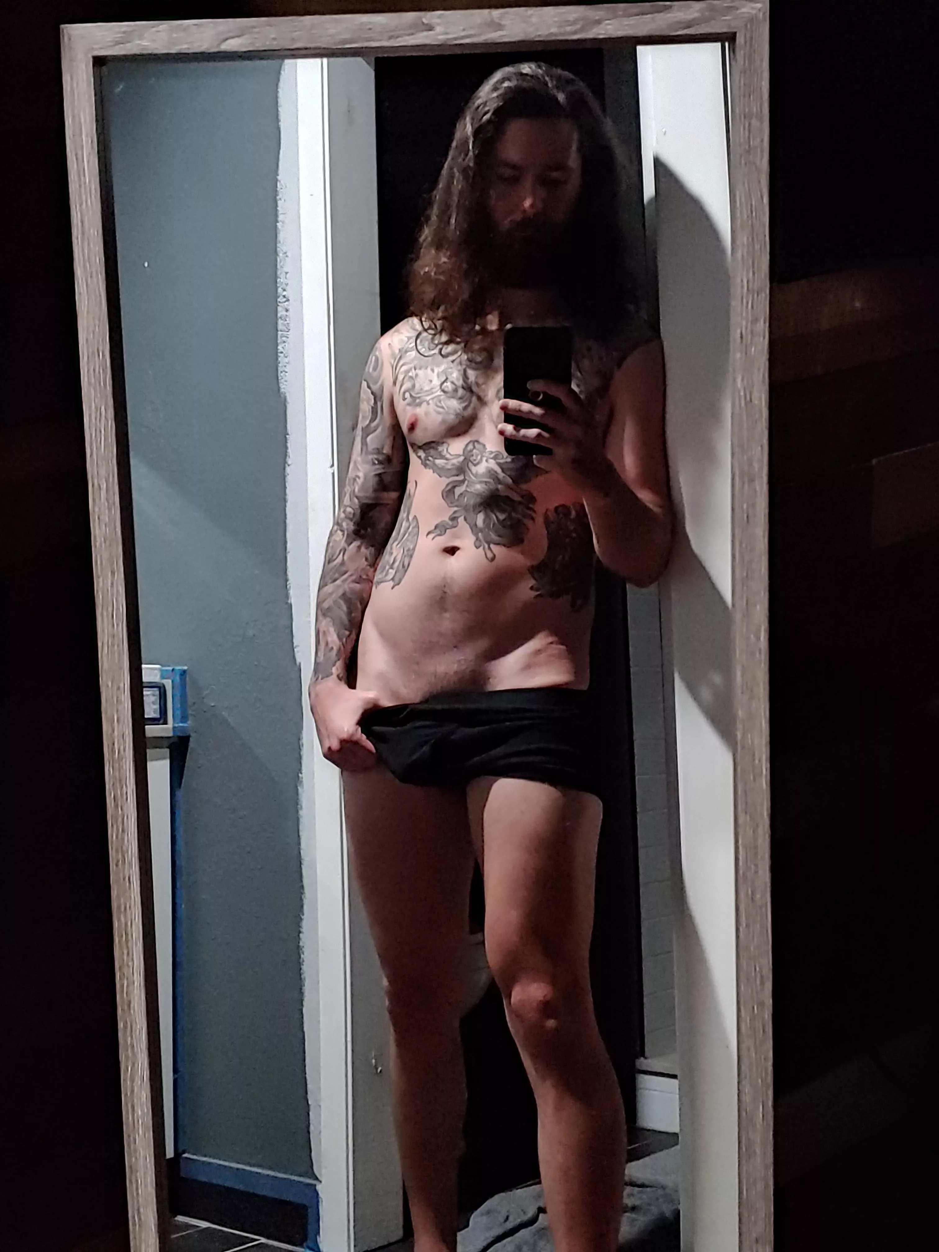 Welcome home! now take your pants off