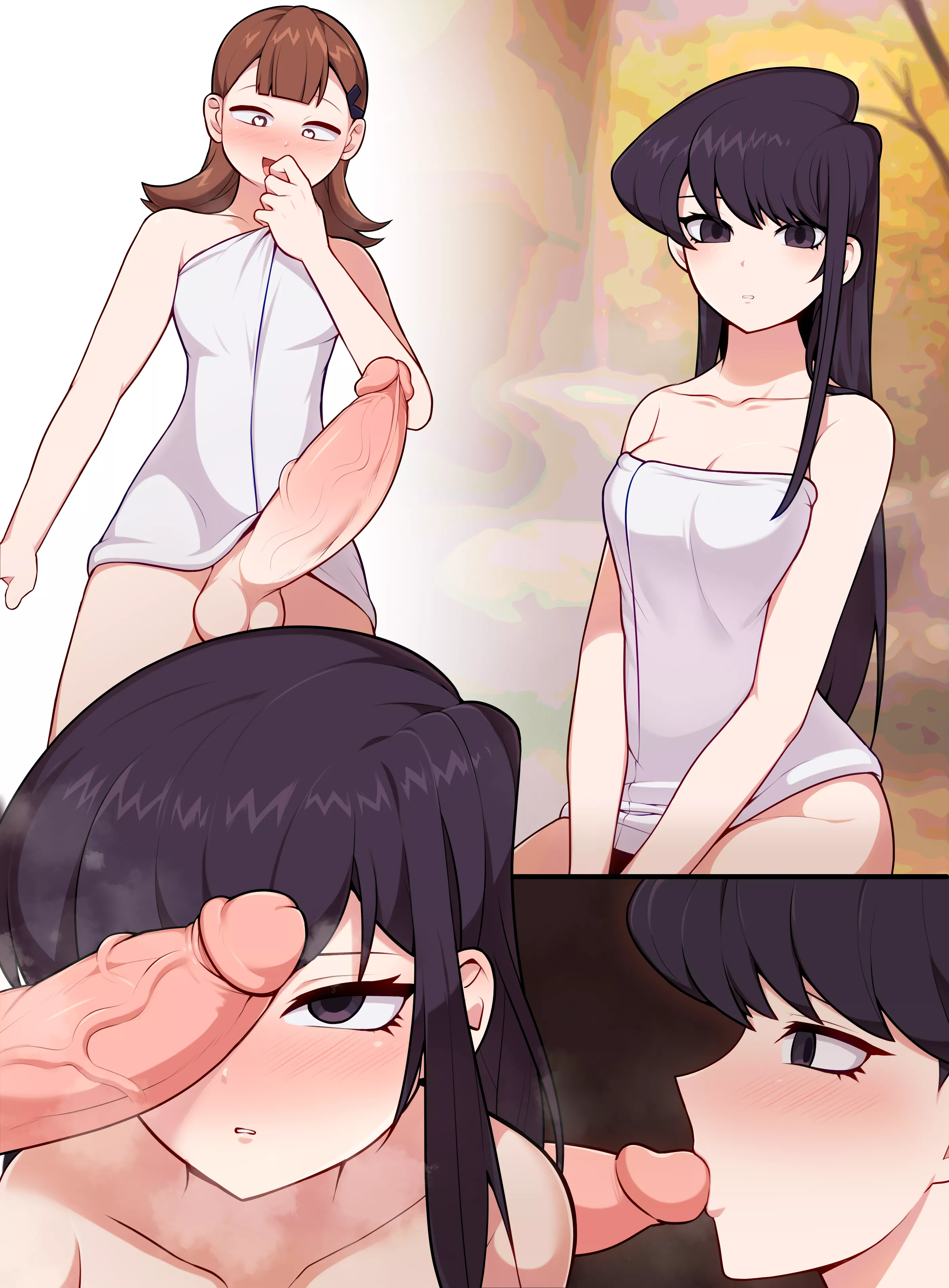 Well what are you waiting for Komi? Ahh.. It isn't gonna suck itself..