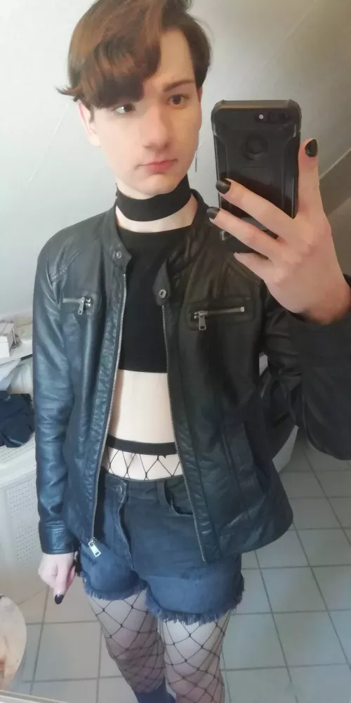 Went to school like that as promised 😄