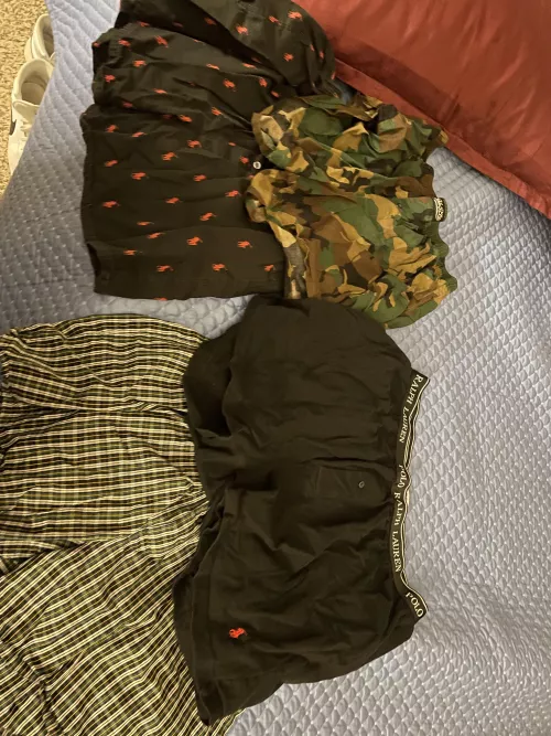 Went with the black red pony ones today