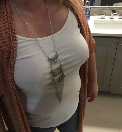 What do you think? She’s going out.