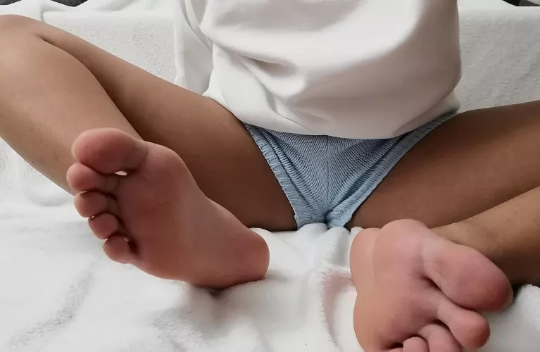 What would you put on them? Baby oil? Handcuffs? Toe rings? I wanna know!