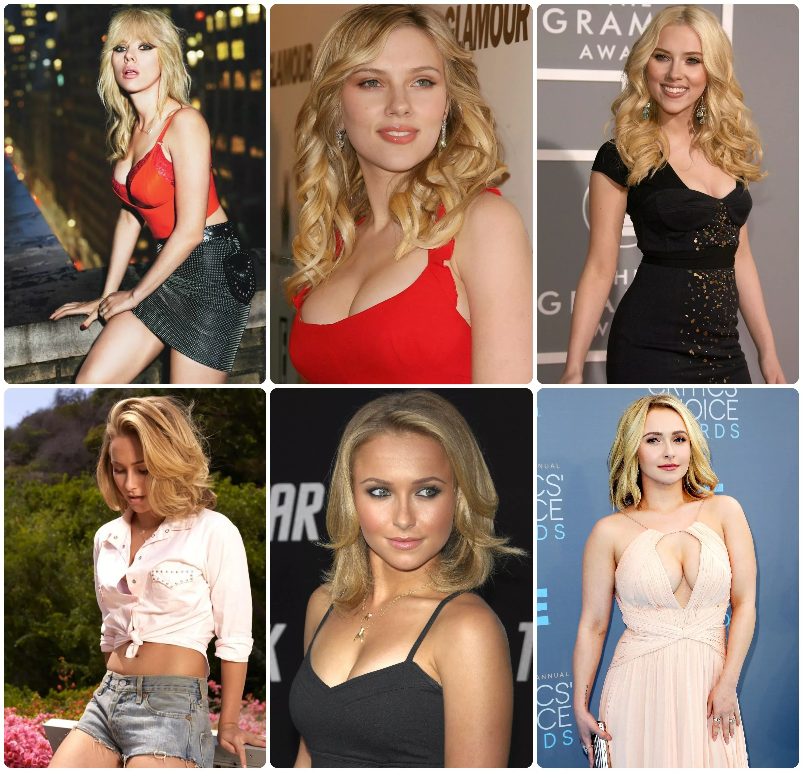 Which one would you have tied up and ball gagged in your bdsm dungeon and anal fuck? Scarlett Johannson or Hayden Panettiere? Explain your choices in the comments. Which one would you have tied up and ball gagged in your bdsm dungeon and anal fuck? Scarlett Johannson or Hayden Panettiere? Explain your choices in the comments.