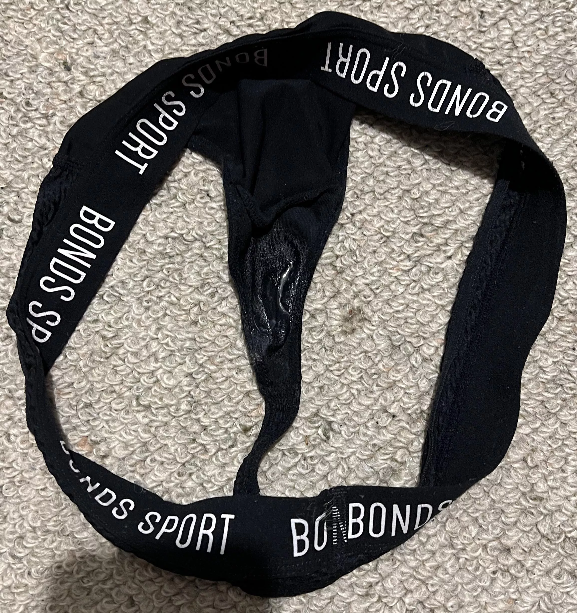 Wife’s Panties after coming back from the gym… they were soaked