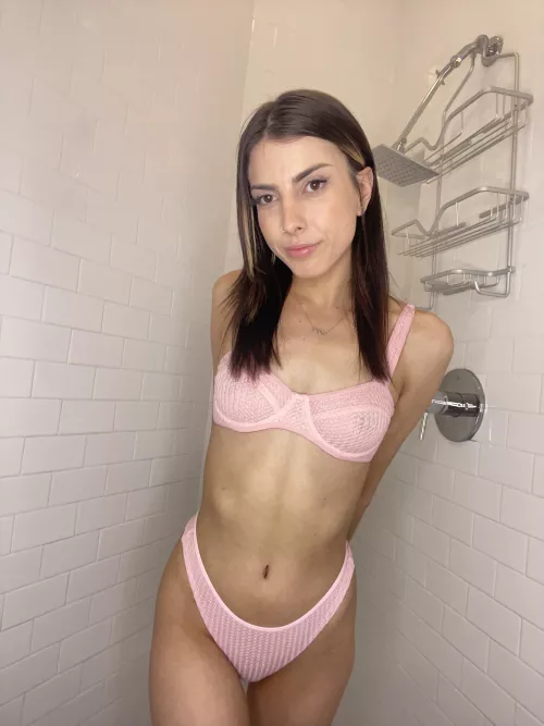 Will you lick my nipples until I cum? 🥰😜