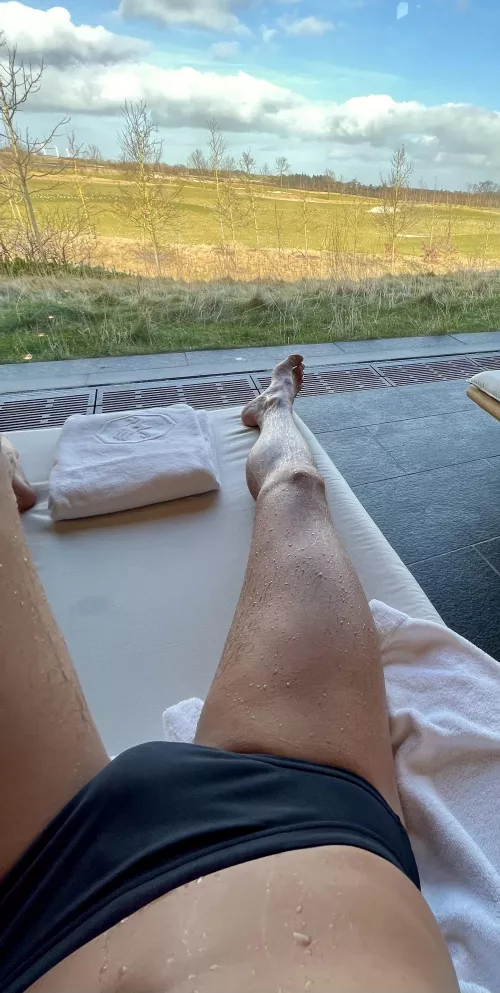 Women is always staring when I’m wearing my tight speedos in the spa! Maybe they’re not used to the sight.