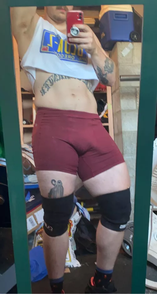 working out