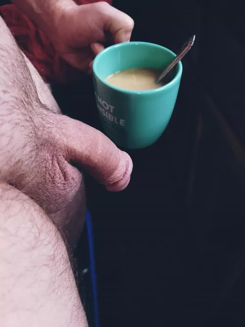 Would you enjoy me for a cup of coffee? I will serve you on your knees.
