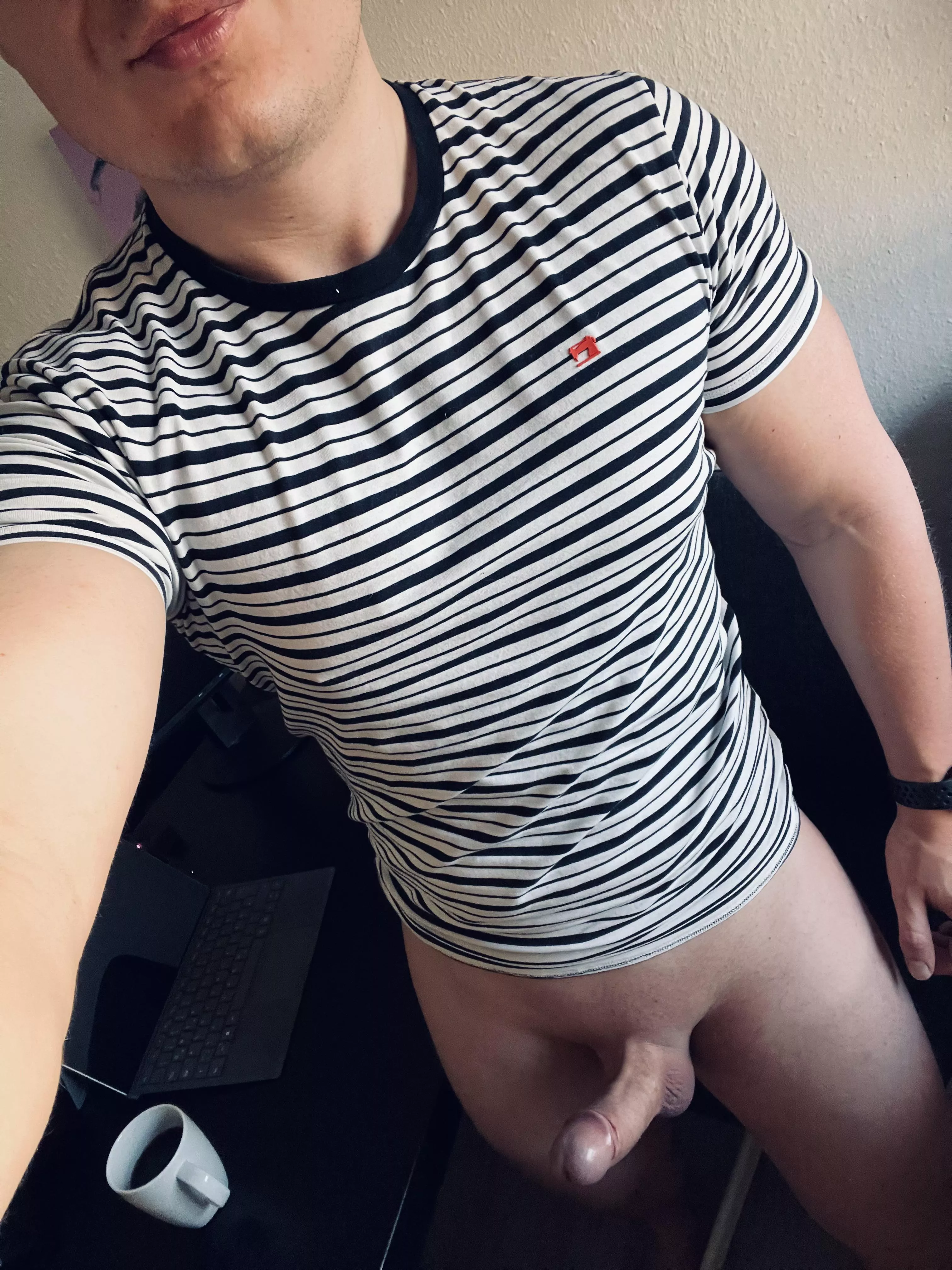 Would you like the view if I stand up like this in our next video call? [m] 😏