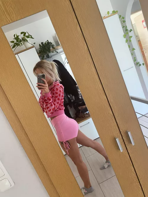 would you say you like the pink shorts?