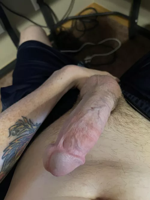 Would you suck my cock under my desk while I game?