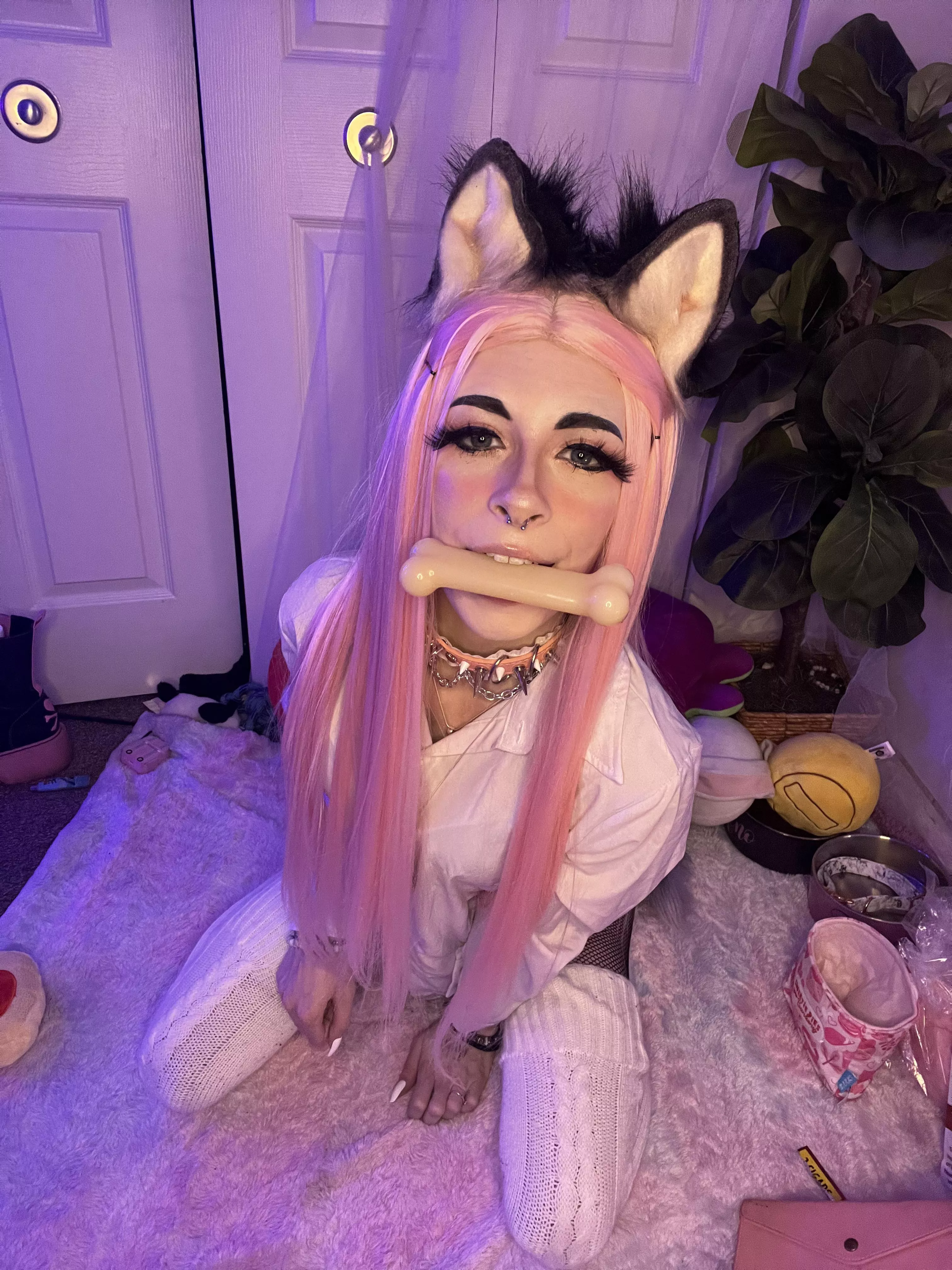 Would you throw my bone?👉👈🐶 [F]