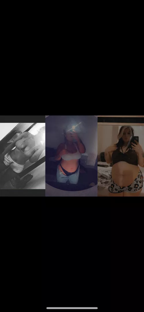 Wow the progress is amazing 4 years ago, 6month ago, and last night after an amazing session of stuffing 🥰