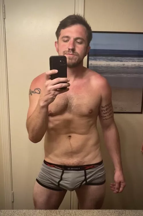 Y’all like grey boxers?