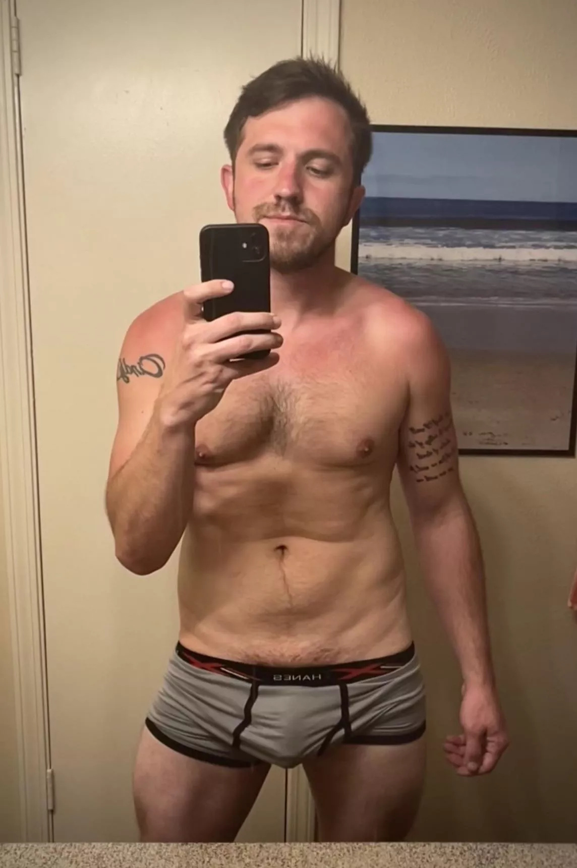 Y’all like grey boxers?