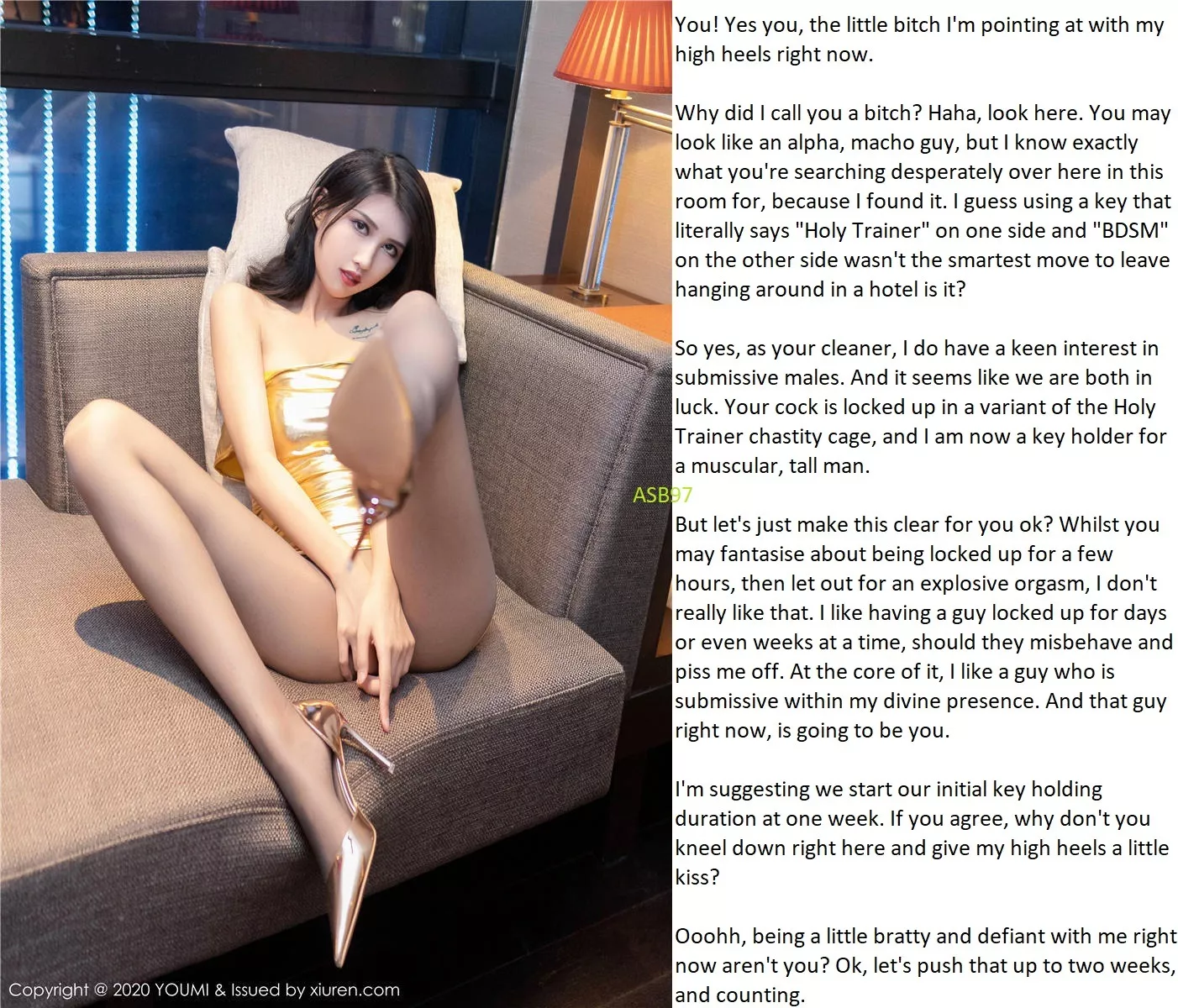 Your cleaner becoming your keyholder? A win in my books