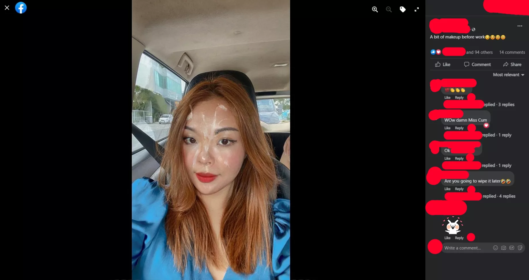 Your favorite asian cumslut is back with even more public cum bragging