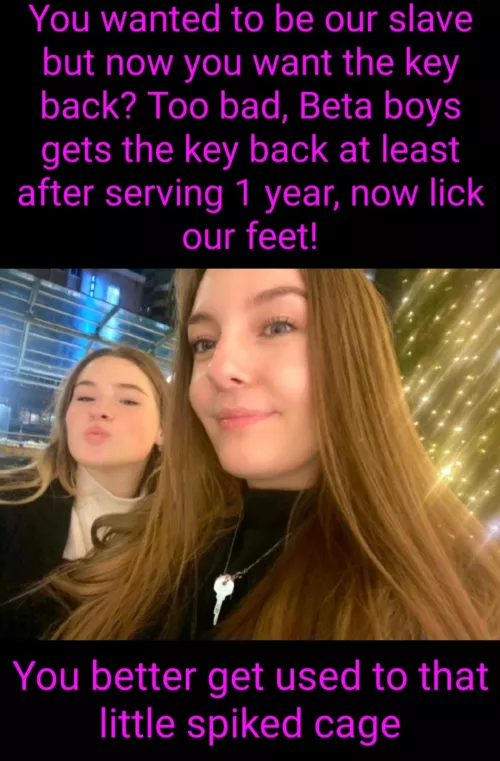 Your little dick is owned by 2 mistress