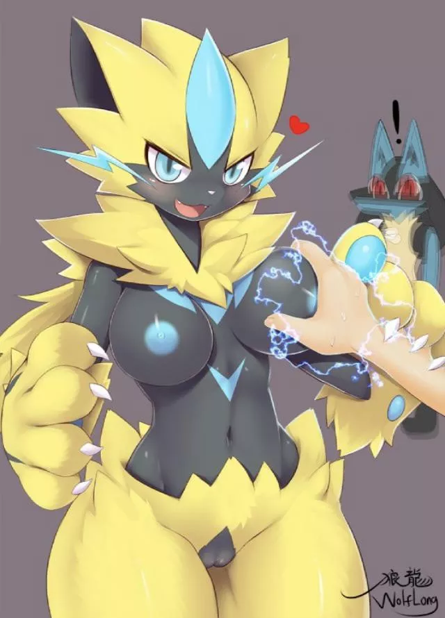 Zeraora by wolflong