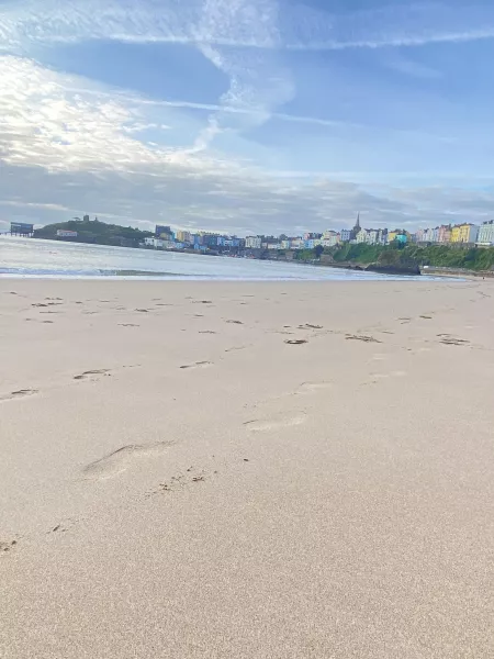 25 years ago this beach was covered in oil after the oil tanker ‘The Sea Empress’ ran aground spilling over 72,000 tonnes of crude oil &bunker fuel