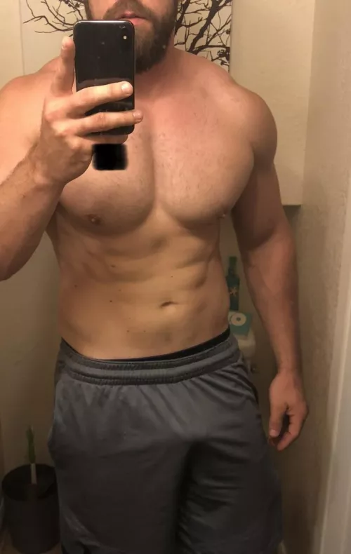 (36) dad of one. Would you let me hit it still?