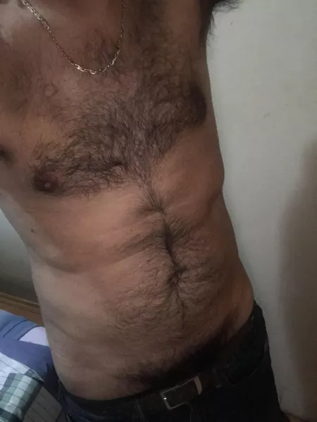 (43) hairy...