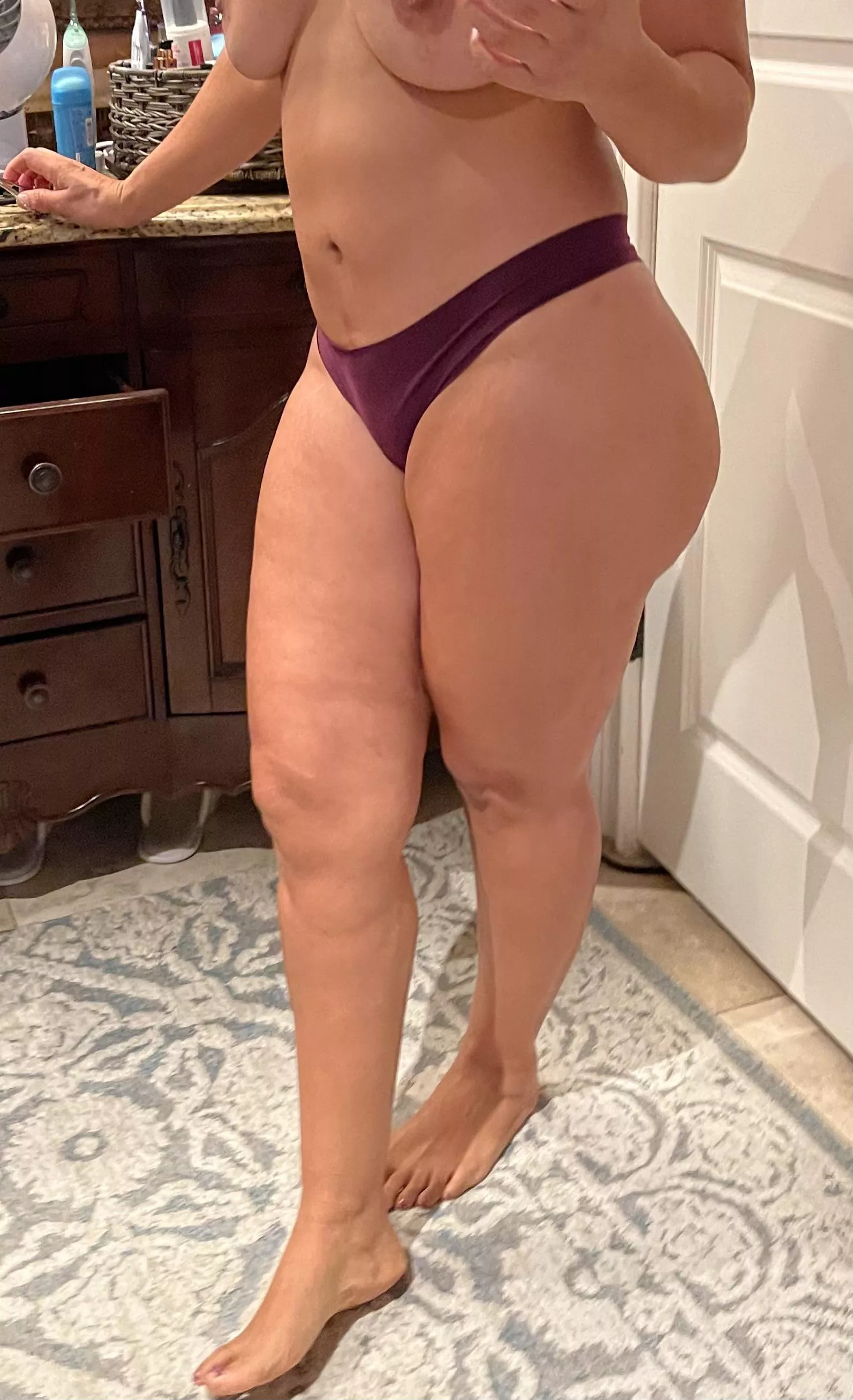 47 year old thick Latina milf of 2. Ready to own all of this?