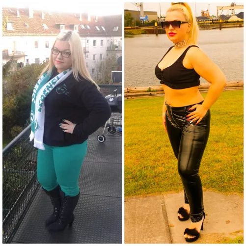 6 Years ago vs oTday Still a looong way to go for me to become a better Bimbo 6 Years ago vs oTday Still a looong way to go for me to become a better Bimbo