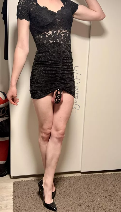 [6/32] Bow to me. I will show you how easy it is to wear your cage. So don’t complain. [25F] 😏