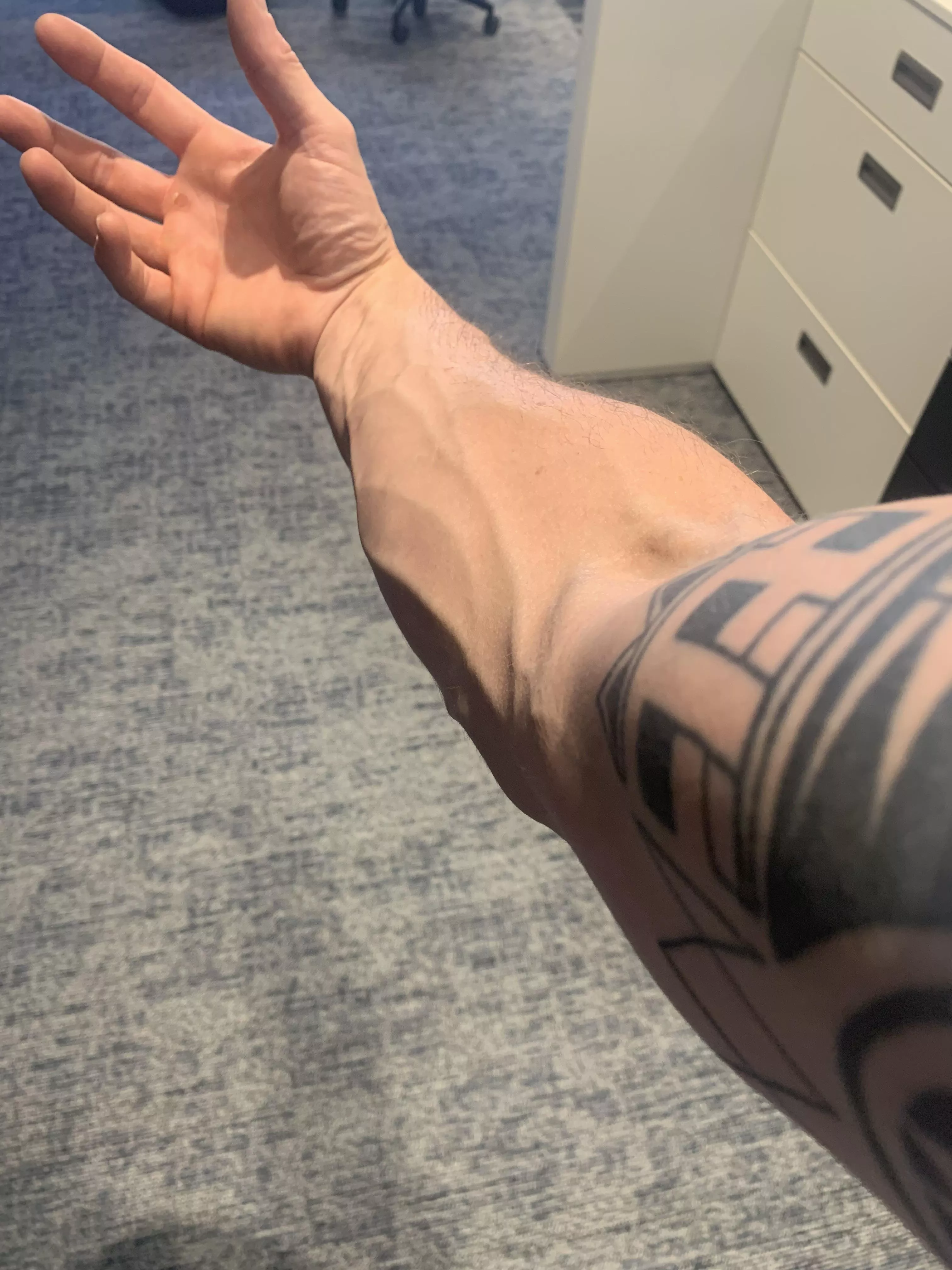 A certain someone told me my forearms would be appreciated. I used to be ashamed for my veins when I was younger 🙈 35M