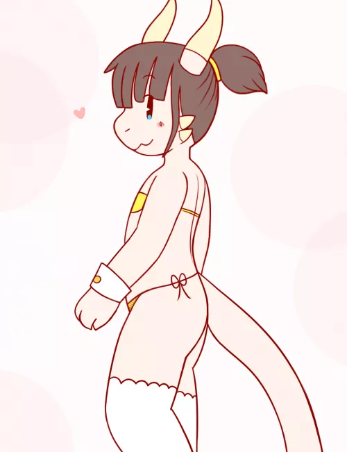 A cute kobold that i drew (Chabooey1 - Twitter)