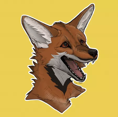 A happy maned wolf for a happy 2nd post! (Art by me, @Loupictus on twitter) A happy maned wolf for a happy 2nd post! (Art by me, @Loupictus on twitter)