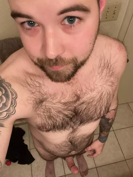 A little after work relaxation. I’m glad somewhere has appreciation for dad bods!