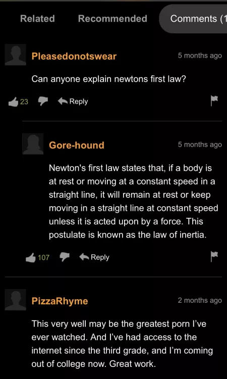 A little lesson in science