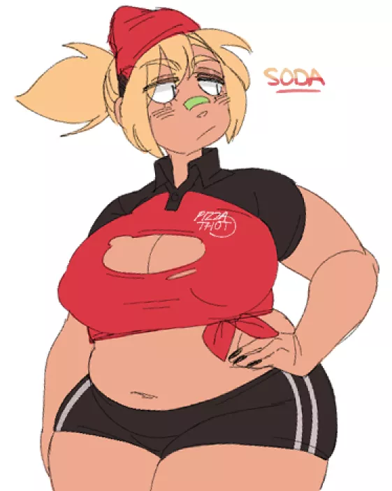 A Pizza Thot OC - Soda (Spicy_Chuwwo)