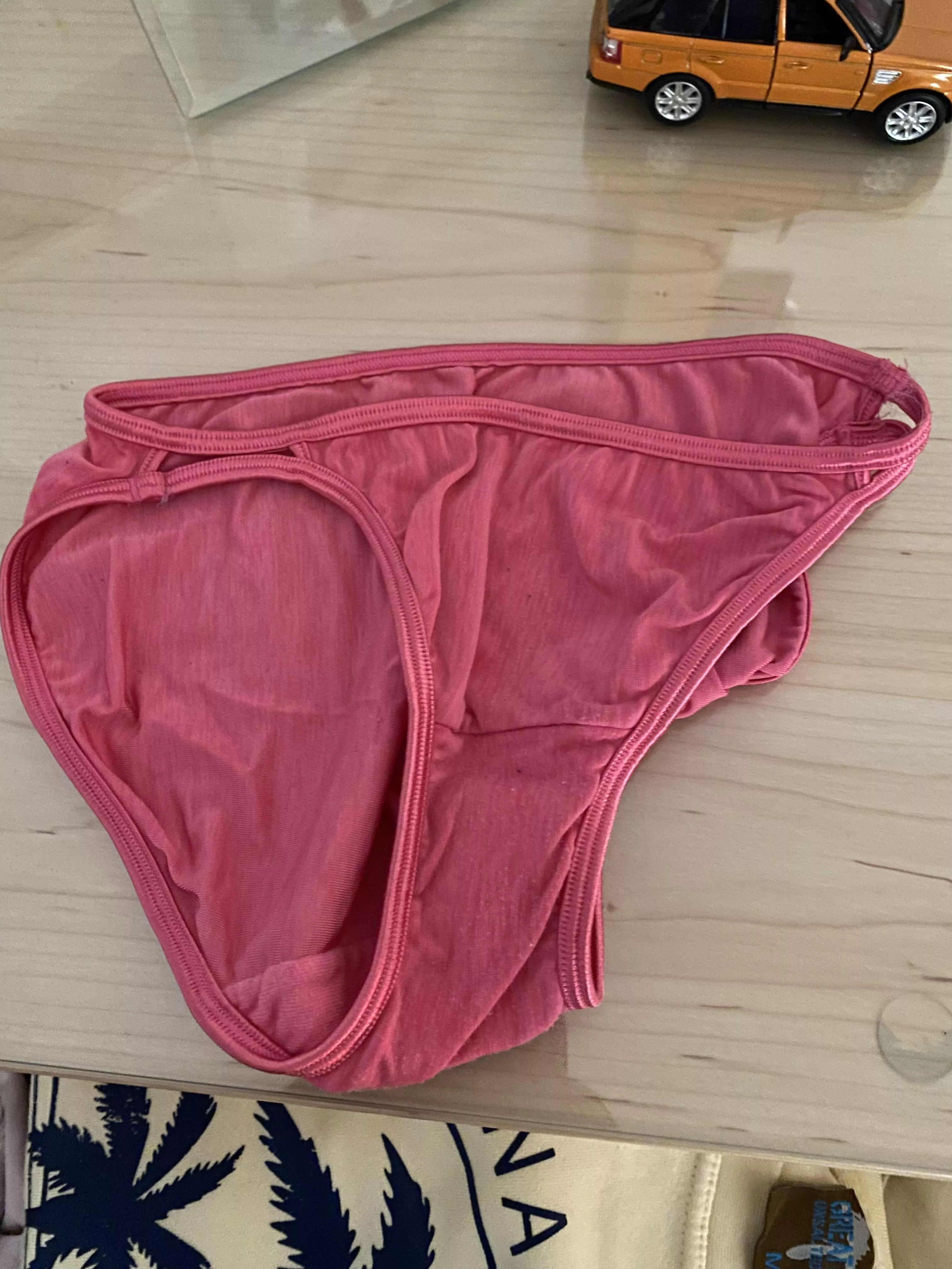 A wonderful pink find and a chance to enjoy some play time. 😇