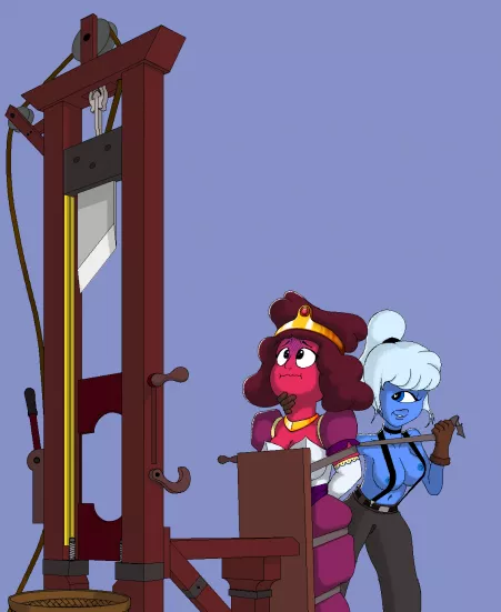 After a few thousand years, sex life is getting kind of stale. I imagine they need to spice foreplay up.