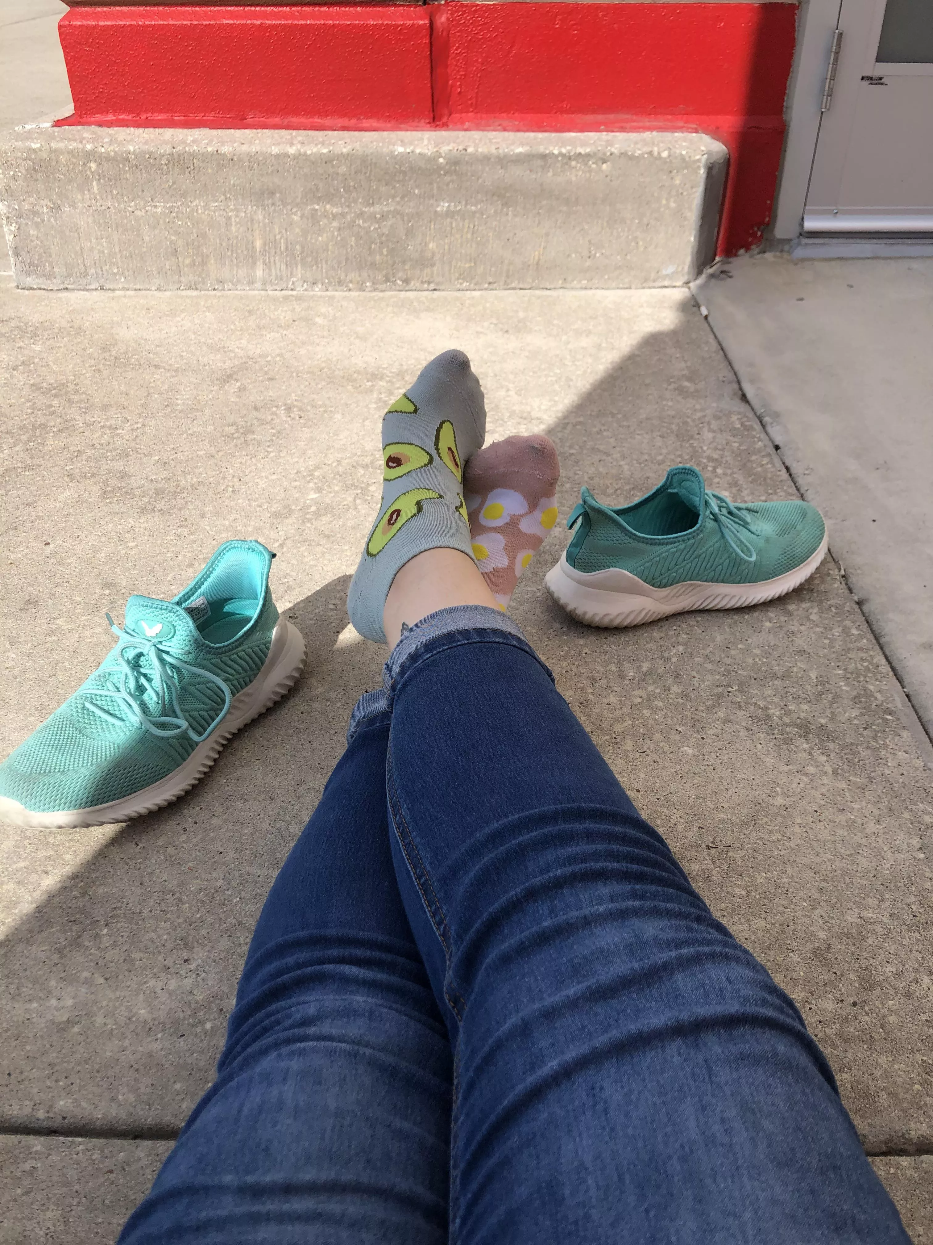 Airing out these bad boys on my lunch break.