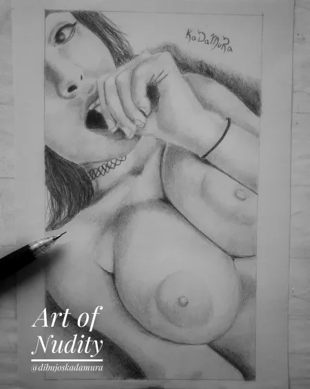 Alexa Pearl Pencil Drawing ❤✏