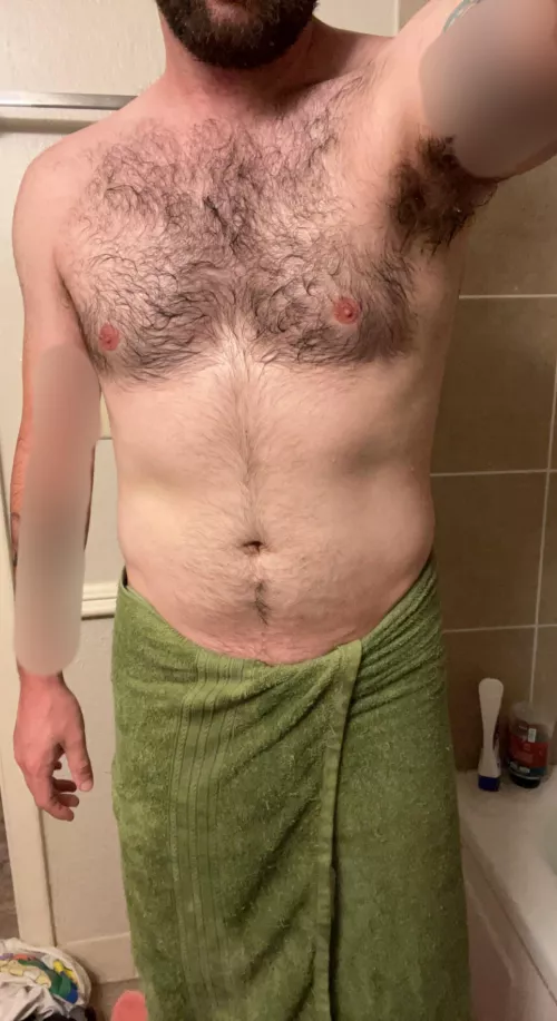 All cleaned up, but need a real good reason to get dirty again 😜