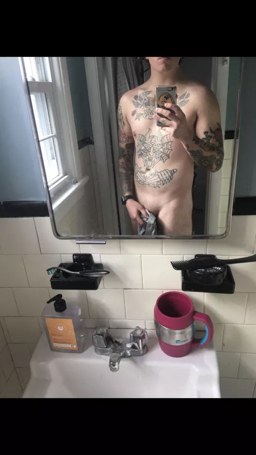 All I want is to be a hot dude with tattoos. Any F think this?