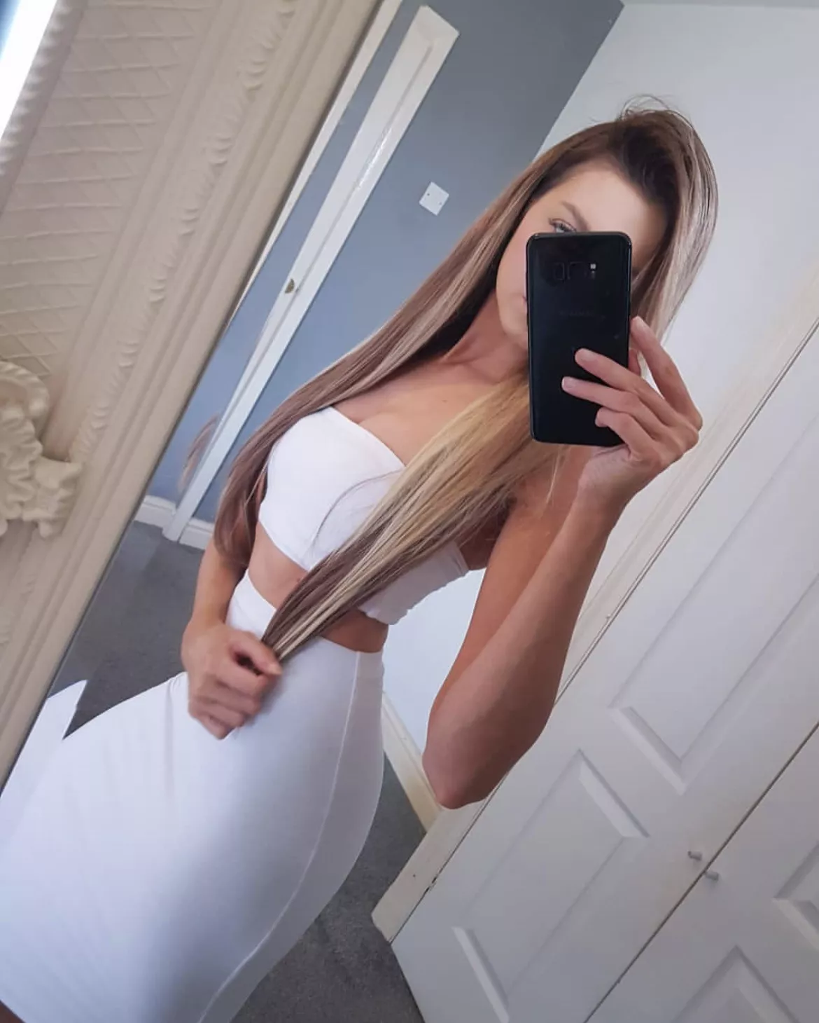 All white mood.