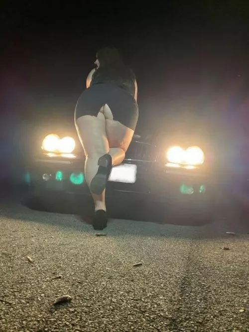 Always up for a late night drive