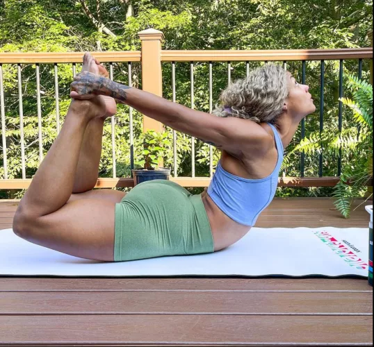 American heptathlete Chantae McMillan