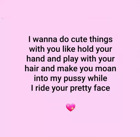 And then hold you in my arms and tell you how good you are for mommy 😘