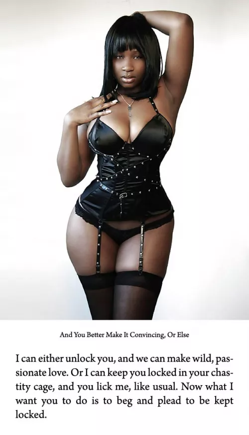 And You Better Make It Convincing…