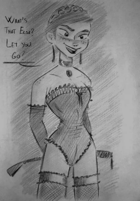 Anna domme sketch [Frozen] (SAVAPER)