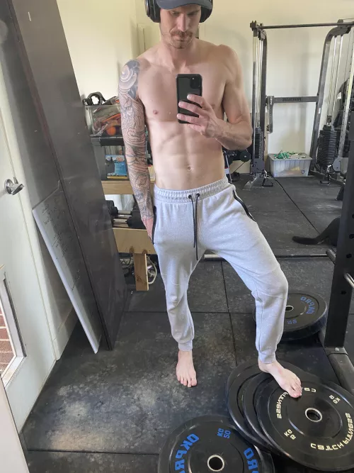 Another morning in the gym Another morning in the gym